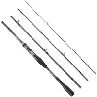 Hearty Rise Dark Soul Travel Casting 2,20M 14-42G - Reiserute, Baitcastrute Rute