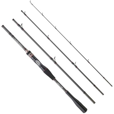Hearty Rise Dark Soul Travel Casting 2,20m 14-42g - Reiserute, Baitcastrute Rute