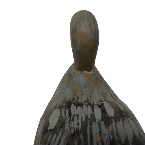 VTG Handpainted Gray Blind Duck Decoy Canvasback - Picture 9 of 21
