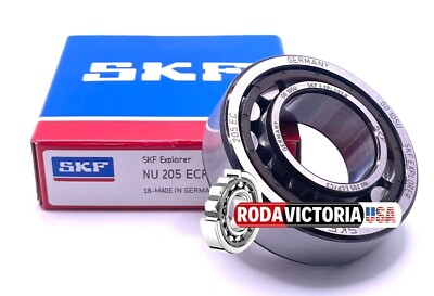 SKF GERMANY NU205 ECP Cylindrical Roller Bearing 25x52x15mm