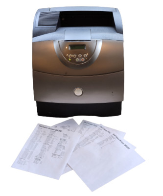 Dell M5200 Monochrome Workgroup Laser Printer SEE PICTURES READ FULL DESCRIPTION
