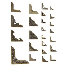 96 Pcs Eckdeckel F&uuml;r Buch Eckenschutzabdeckung Notebooks Album Corner Protector