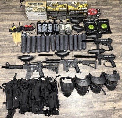 Paintball Marker Package - Huge Lot of Gear and Markers - Great Condition!!