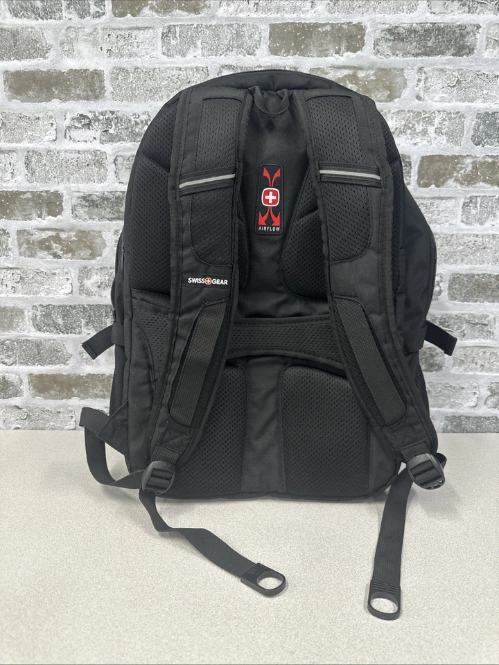 Mochila acolchada para portátil Swissgear 3760 ScanSmart 16" negra Foto 4 de 4