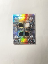 2015 Panini Spectra-Team Quads Cam Newton, Benjamin, Stewart, Funchess /199