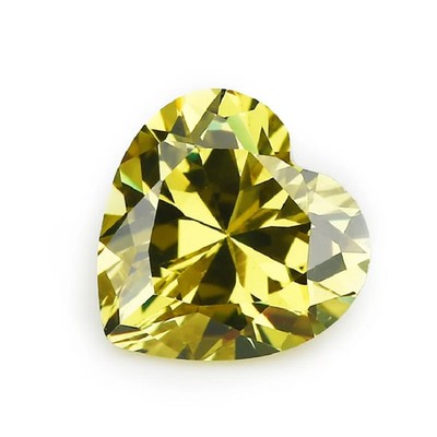 3x3mm~10x10mm Heart Shape Loose Cubic Zirconia Stone 5A CZ Gemstones for Jewelry