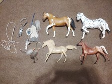 Breyer Horse Lot Vintage With Accessories