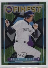 2022 Topps Finest Flashbacks Black Refractor 17/25 Larry Walker #210 HOF 04br