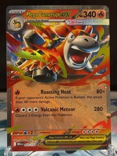 Pokémon Mega Camerupt EX 022/132 Me01: Mega Evolution Double Rare Full Art Holo…