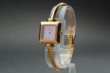 Vintage [Near MINT] GUCCI 1900L Black Dial Qz Womens Watch From JAPAN