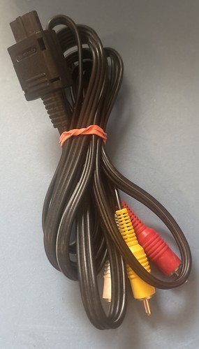 Nintendo Official OEM AV Composite Cable for Super Nintendo SNES Gamecube N64