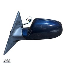AUDI A5 2010 LEFT PASANGER SIDE POWER FOLD WING MIRROR DEEP SEA BLUE PEARL LZ5A