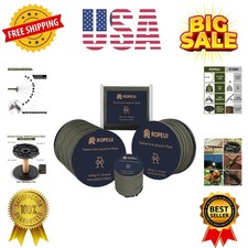 1000lb Paracord, 5/32" 4mm 12 Strand Nylon Tactical Parachute Cord, 100ft  100...