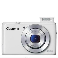 Canon PowerShot S200 Compact Digital Camera White Excellent Condition