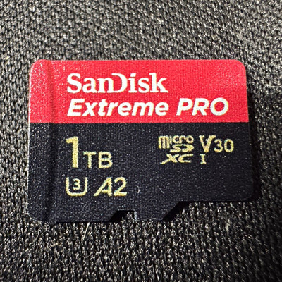 SanDisk Extreme PRO microSDXC 1TB U3 V30   kaum benutzt   neuwertig