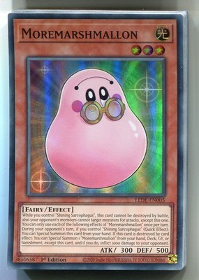 Yu-Gi-Oh! Moremarshmallon Super Rare englisch LEDE-EN005 Mehrmarshmallon
