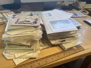 South Africa large accumulation of postal card postal stationery.