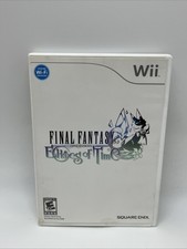 Final Fantasy Crystal Chronicles Echoes of Time Nintendo Wii Video Game + Manual