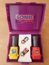 TOMY Sonic The Hedgehog Duel Game 1987 SEGA Spinjas Vintage Toy