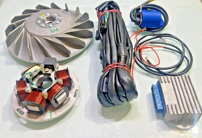 Für Vespa PX P PE T5 Star Stella P125X LML Elektronische Zündung Magnet Stato...