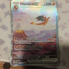 Pokemon TCG Charizard ex 199/165 SV 151 Special Illustration Rare Holo English on eBay