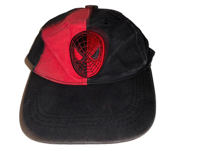 Marvel Spider-Man Youth Adjustable Hat Superhero Cap Red Blue