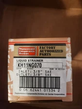 Carrier Factory Authorized Parts KH11NG070 Liquid Strainer 3/8 X 3/8 Flare