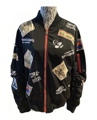 Peace Unltd. NY Putched Jacked Black size L Unisex