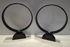 2 x 110mm Black Soil Pipe Clip Polypipe