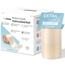 Hydrocolloid Roll Bandages, Extra Long Cut-to-Size Pimple Patch Tape for Face...