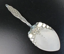 Whiting Sterling Lily of the Valley 9" All Sterling Pie Server