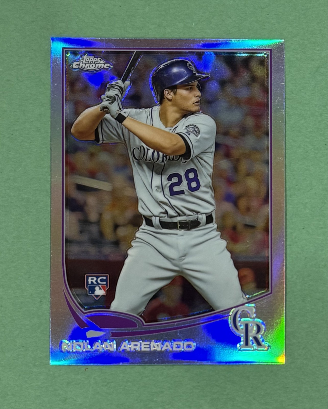 2013 TOPPS CHROME NOLAN ARENADO REFRACTOR ROOKIE CARD RC #78 ROCKIES
