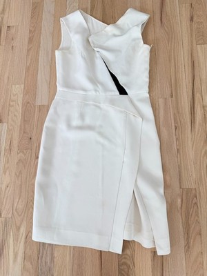 J. MENDEL PARIS DRESS SIZE 8 ASYMMETRICAL COCKTAIL DRESS UNIQUE