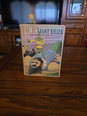 Jack the Giant Killer: A Pop Up Edition by Lentz; 1933 Edition, VG Condition