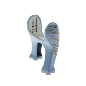 1x Lego Animal Dinosaur Legs Long Sand Blue Stripes T-Rex 6720 40382c01pb02