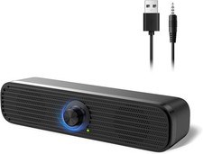 1Mii Computer Speakers for Desktop Laptop Tablet, USB Powered PC Speakers, Small