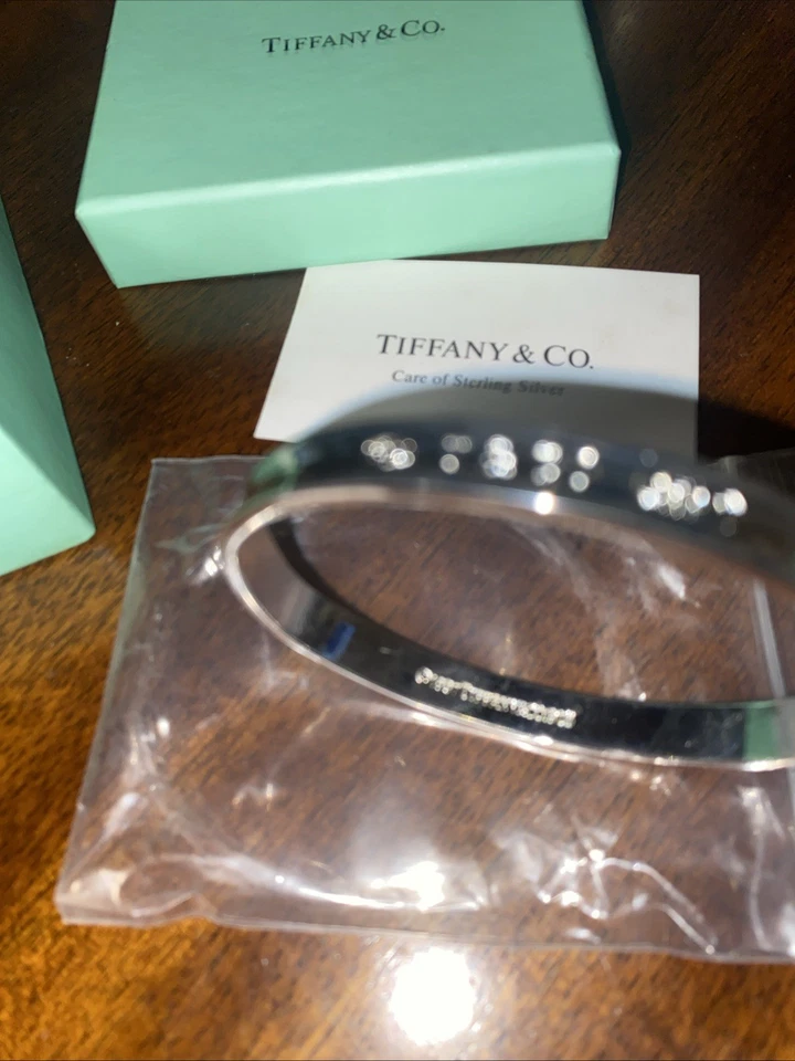 TIFFANY & C0  "  1837 Collection "  sterling silver bracelet - Image 3 of 4