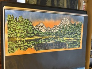 Phish Jon Rose Dicks Sporting Good Park 2014 Poster