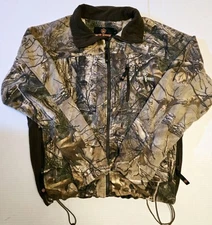 Game Winner fleece Full zip camo Mens large
