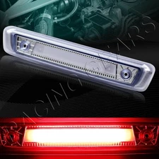 CLEAR LENS 3RD THIRD DRL LED BAR REAR BRAKE TAIL LIGHT FIT 06-10 JEEP COMMANDER