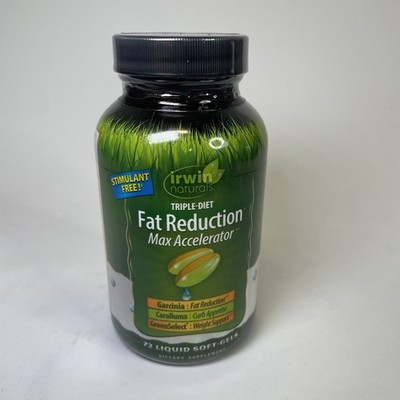 Irwin Naturals Triple-Diet Fat Reduction Max Accelerator Supports Healthy 11/26