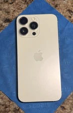 iPhone 15 Pro Max In Very Good Condition, Color White, For Parts