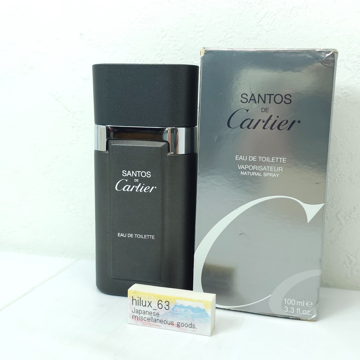 Tomo レアsantos de Cartier EDT 50mlサイズ Vintage Santos de Cartier 50ml 1.7 oz Spray Eau de Toilette