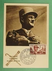DR WHO 1953 FRANCE MAXIMUM CARD FDC GENERAL LECLERC R27074