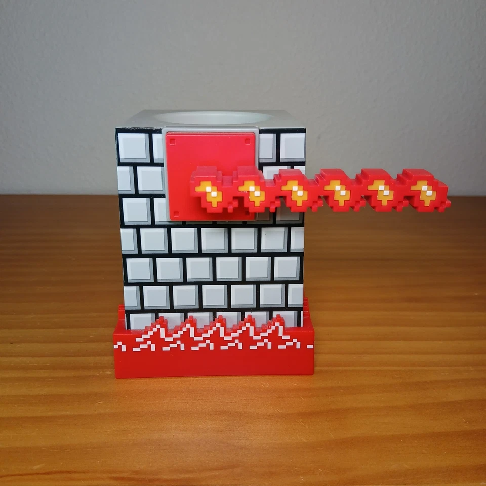 Amiibo Wind Up Fire Bar Display Stand Nintendo Super Mario Lava 2016 Works (B) - Image 2 of 4