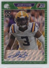 2021 Leaf Pro Set Metal 1989 Green Wave /20 JaCoby Stevens #PA-JS1 Auto 1n4j