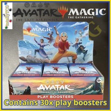 MTG Avatar The Last Airbender Play Booster Box 30 Boosters - New and Sealed