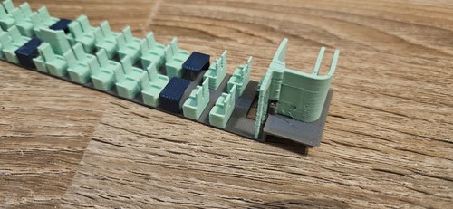 Roco H0 ICE 1&2 - Inneneinrichtungen. Mehrfarbig. 3D Druck. Neu - Bild 12 von 53