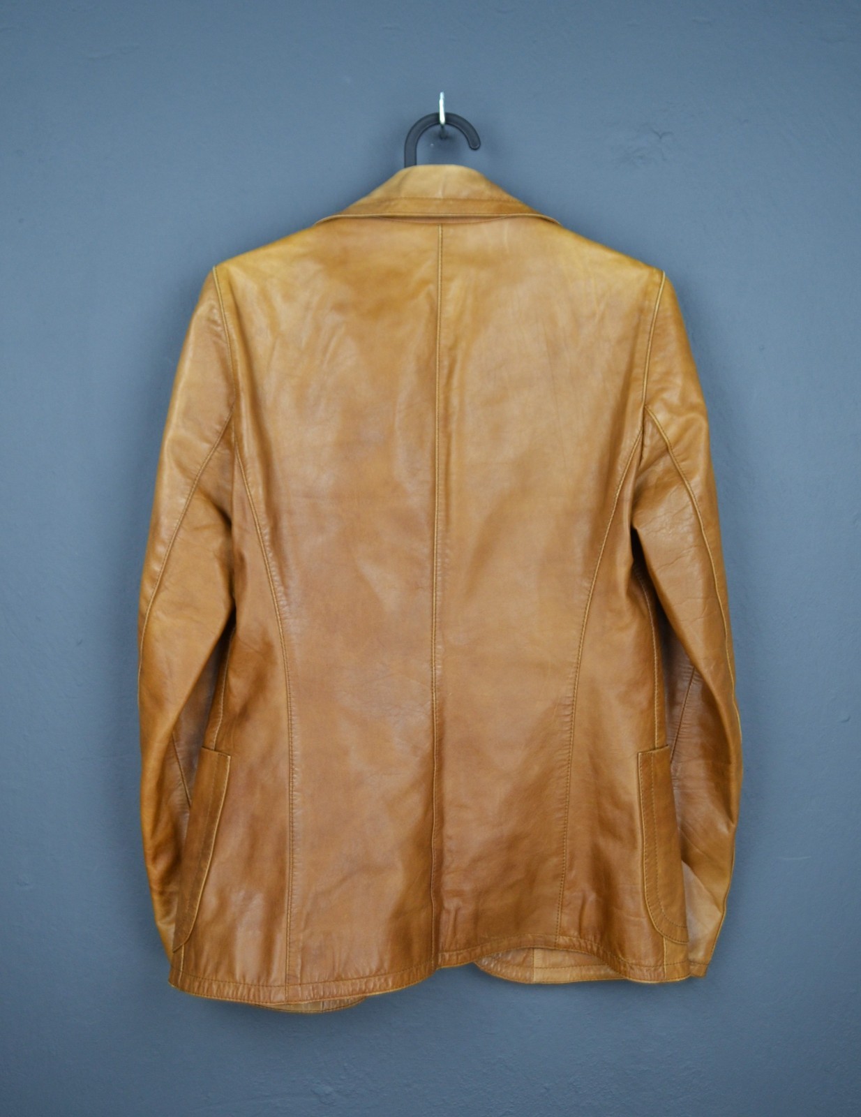 Prada Two-button Leather Jacket Brown size 40 Mad… - image 13