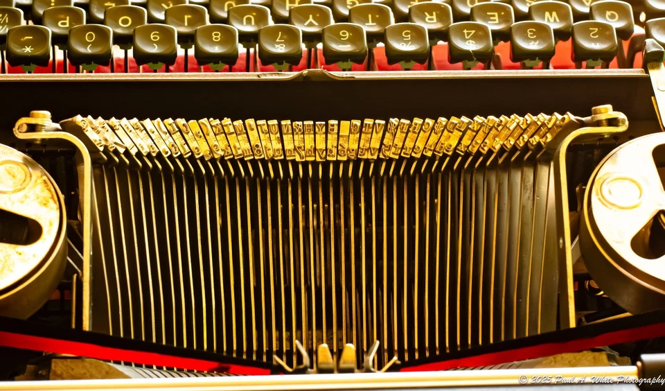 Máquina de escribir portátil Remington 1953 sin tabulador, excelente placa, cinta nueva Foto 3 de 4